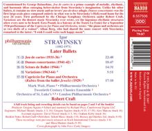 Igor Strawinsky (1882-1971): Ballette, CD