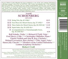 Arnold Schönberg (1874-1951): Streichtrio op.45, CD