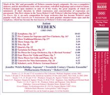 Anton Webern (1883-1945): Symphonie op.21, CD