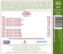 Charles Avison (1709-1770): Concerti grossi op.6 Nr.1-12, 2 CDs