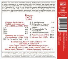 Kamran Ince (geb. 1960): Symphonie Nr.2 "Fall of Constantinople", CD