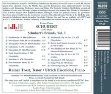 Franz Schubert (1797-1828): Lieder "aus dem Schubert Kreis" Vol.3, CD