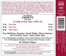 Michael Tippett (1905-1998): A Child of our Time, CD