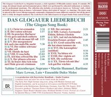 Das Glogauer Liederbuch, CD