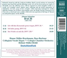 Johann Sebastian Bach (1685-1750): Kantaten BWV 56,82,158, CD