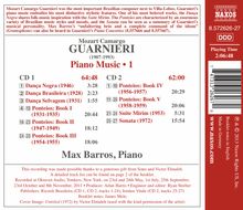 Mozart Camargo Guarnieri (1907-1993): Klavierwerke Vol.1, 2 CDs