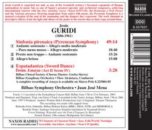 Jesus Guridi (1886-1961): Pyrenean Symphony, CD