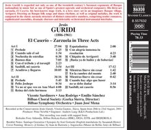 Jesus Guridi (1886-1961): El Caserio, CD