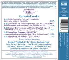 Malcolm Arnold (1921-2006): Cellokonzert op.136, CD