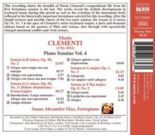 Muzio Clementi (1752-1832): Klaviersonaten Vol.4, CD