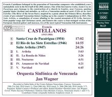 Evencio Castellanos (1915-1984): Orchesterwerke, CD