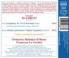 Giovanni Sgambati (1841-1914): Symphonie Nr.2 Es-Dur, CD
