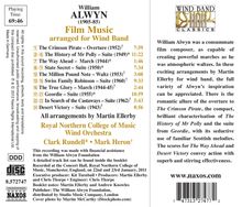 William Alwyn (1905-1985): Filmmusik: Filmmusik (arr. für Bläser von Martin Ellerby), CD