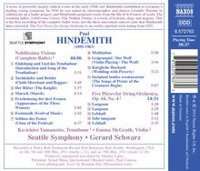 Paul Hindemith (1895-1963): Nobilissima Visione, CD