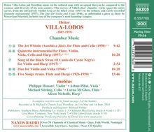 Heitor Villa-Lobos (1887-1959): Kammermusik, CD