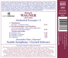 Richard Wagner (1813-1883): Orchestral Excerpts Vol.3, CD