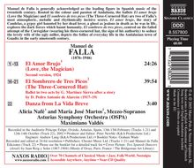 Manuel de Falla (1876-1946): Der Dreispitz (Ges.-Aufn.), CD