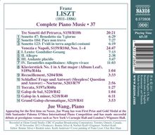 Franz Liszt (1811-1886): Klavierwerke Vol.37, CD