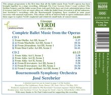 Giuseppe Verdi (1813-1901): Ballettmusik, 2 CDs