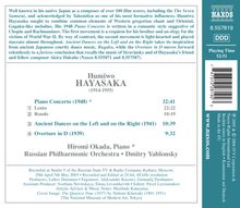 Humiwo Hayasaka (1914-1955): Klavierkonzert, CD