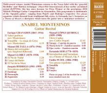 Anabel Montesinos - Guitar Recital, CD