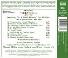Mieczyslaw Weinberg (1919-1996): Symphonie Nr.8 "Polish Flowers", CD