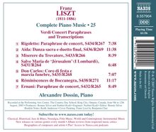 Franz Liszt (1811-1886): Klavierwerke Vol.25, CD