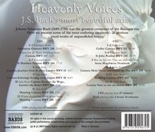Heavenly Voices - J.S.Bach most beautiful Arias (Naxos), 2 CDs