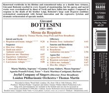 Giovanni Bottesini (1821-1889): Messa da Requiem, CD