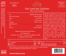 Franz Lehar (1870-1948): Das Land des Lächelns, 2 CDs