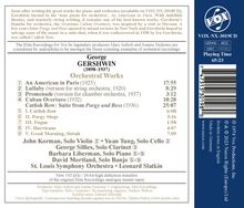 George Gershwin (1898-1937): Orchesterwerke, CD