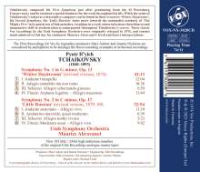 Peter Iljitsch Tschaikowsky (1840-1893): Symphonien Nr.1 &amp; 2, CD