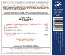 Peter Iljitsch Tschaikowsky (1840-1893): Symphonie Nr.6, CD