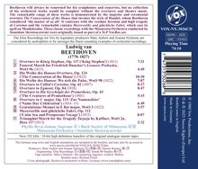 Ludwig van Beethoven (1770-1827): Ouvertüren &amp; Bühnenmusik, CD