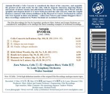 Antonin Dvorak (1841-1904): Cellokonzert op.104, CD