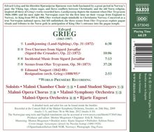Edvard Grieg (1843-1907): Olav Trygvason (Opernfragmente), CD