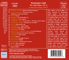 Benjamino Gigli- Edition Vol.12, CD