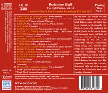 Benjamino Gigli- Edition Vol.14, CD