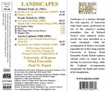 University of Kansas Wind Ensemble - Landscapes, CD
