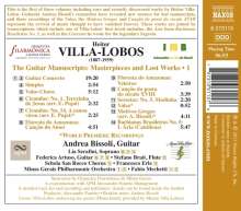 Heitor Villa-Lobos (1887-1959): Gitarrenwerke "The Guitar Manuscripts Vol.1", CD