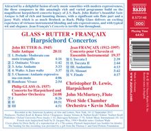 Philip Glass (geb. 1937): Konzert für Cembalo &amp; Kammerorchester, CD