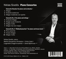 Niklas Sivelöv (geb. 1968): Klavierkonzerte, CD