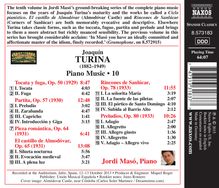 Joaquin Turina (1882-1949): Klavierwerke Vol.10, CD