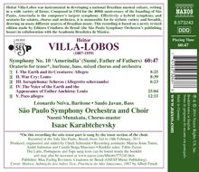 Heitor Villa-Lobos (1887-1959): Symphonie Nr.10 "Amerindia" (Oratorium für Tenor, Bariton, Bass, gemischten Chor &amp; Orchester), CD