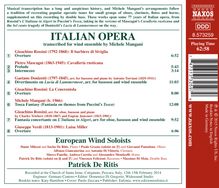 European Wind Soloists - Italian Opera, CD