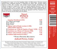 Manuel Maria Ponce (1882-1948): Gitarrenwerke Vol.4, CD