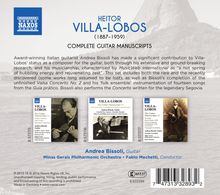 Heitor Villa-Lobos (1887-1959): Gitarrenwerke "The Guitar Manuscripts", 3 CDs