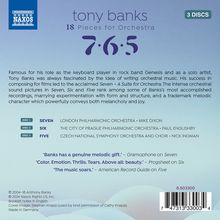 Tony Banks (geb. 1950): 18 Pieces for Orchestra, 3 CDs