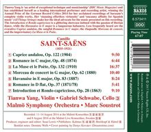 Camille Saint-Saens (1835-1921): Werke für Violine &amp; Orchester, CD