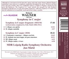 Richard Wagner (1813-1883): Symphonie C-dur, CD